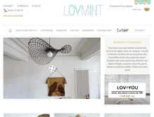 Tablet Screenshot of lovmint.com